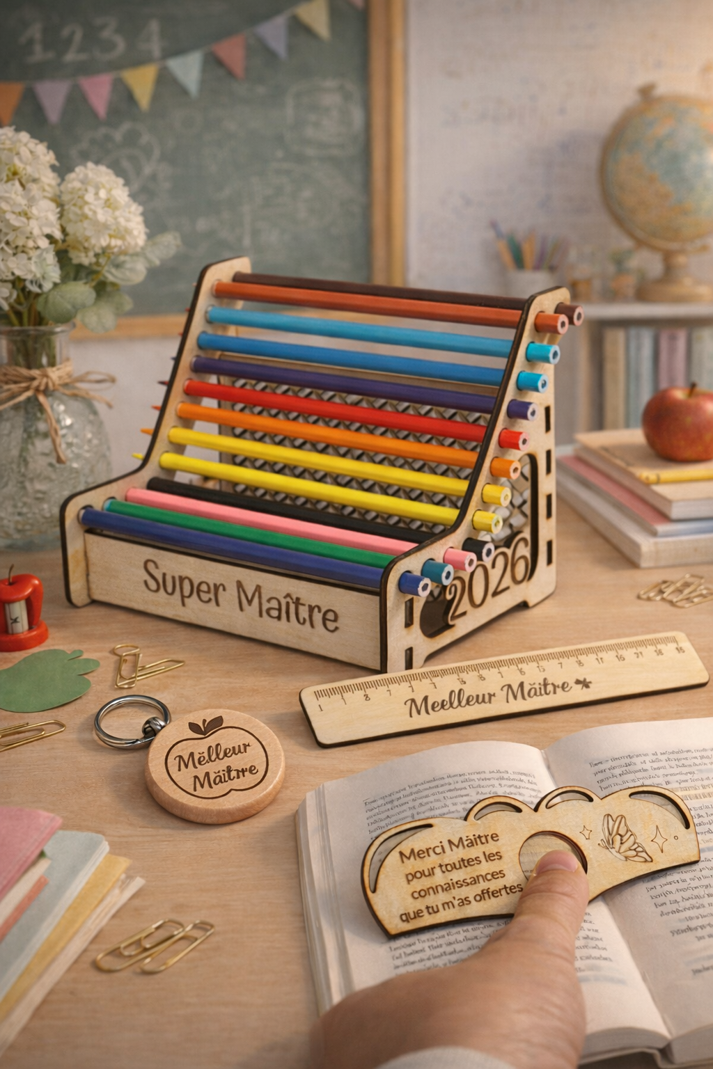 Le Kit Super Maître / Maîtresse  – Cadeau utile & personnalisé