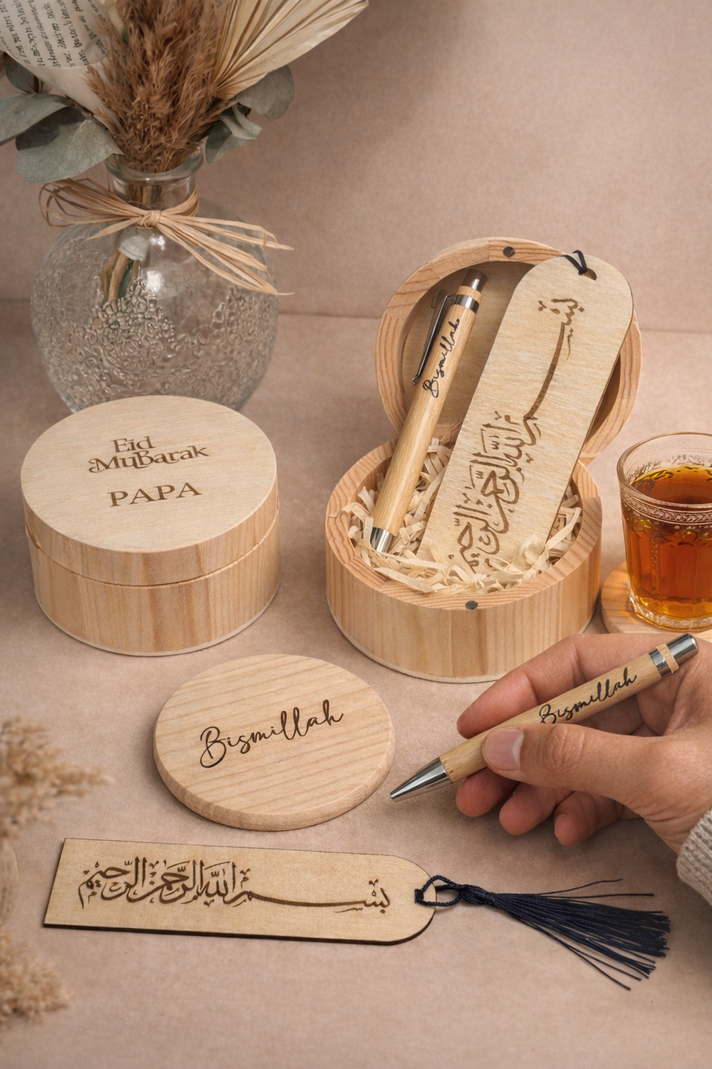 Coffret cadeau spirituel pour homme – Coffret Eid personnalisé