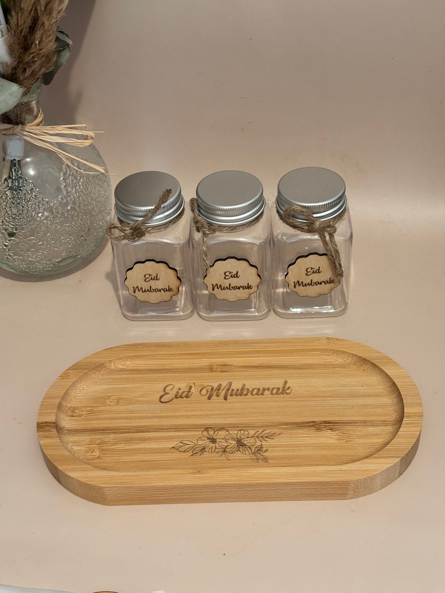 Contenant en plastique transparent personnalisé – Bonbonnière décorative pour toute occasion