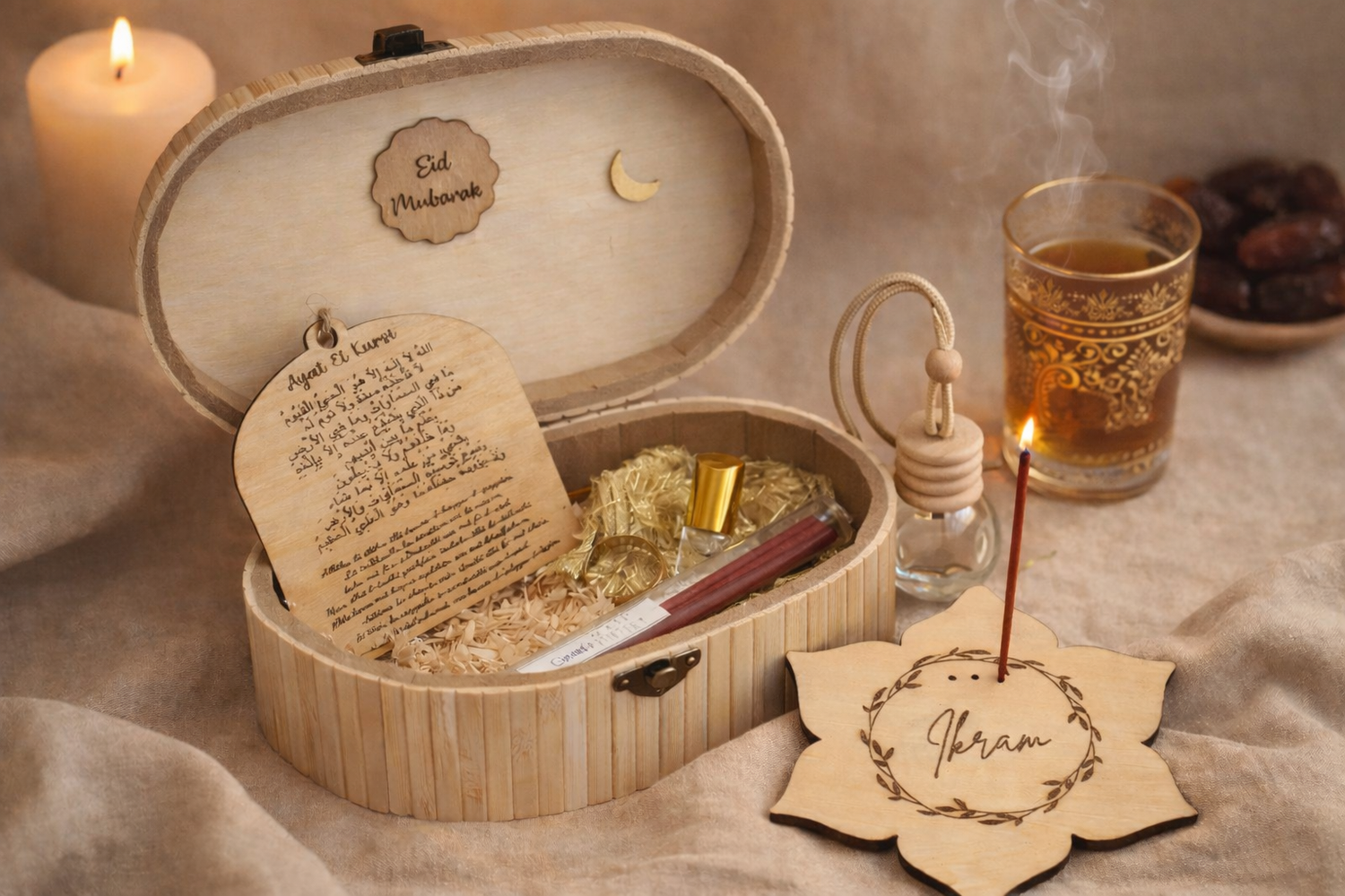 Coffret Senteur et spiritualité Personnalisé – Édition Spéciale